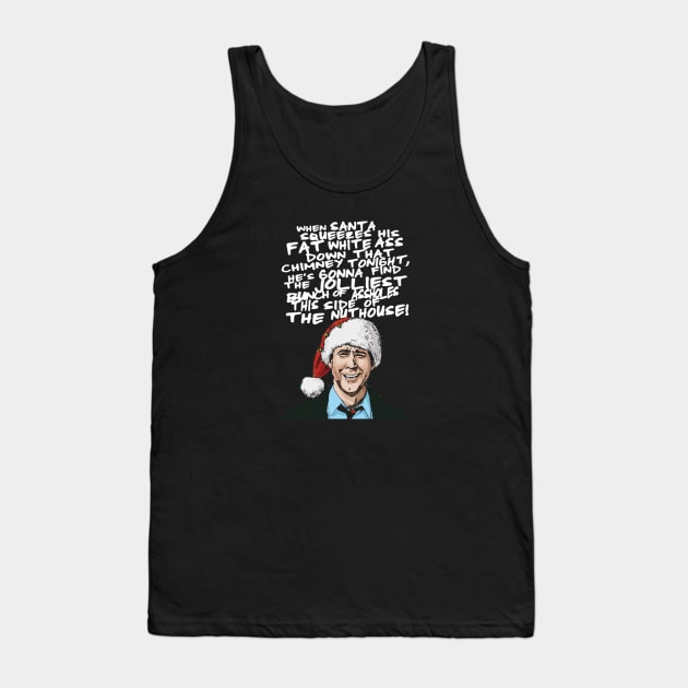 Griswold Alternative Christmas Card Cool Tank Top by Leblancd Nashb